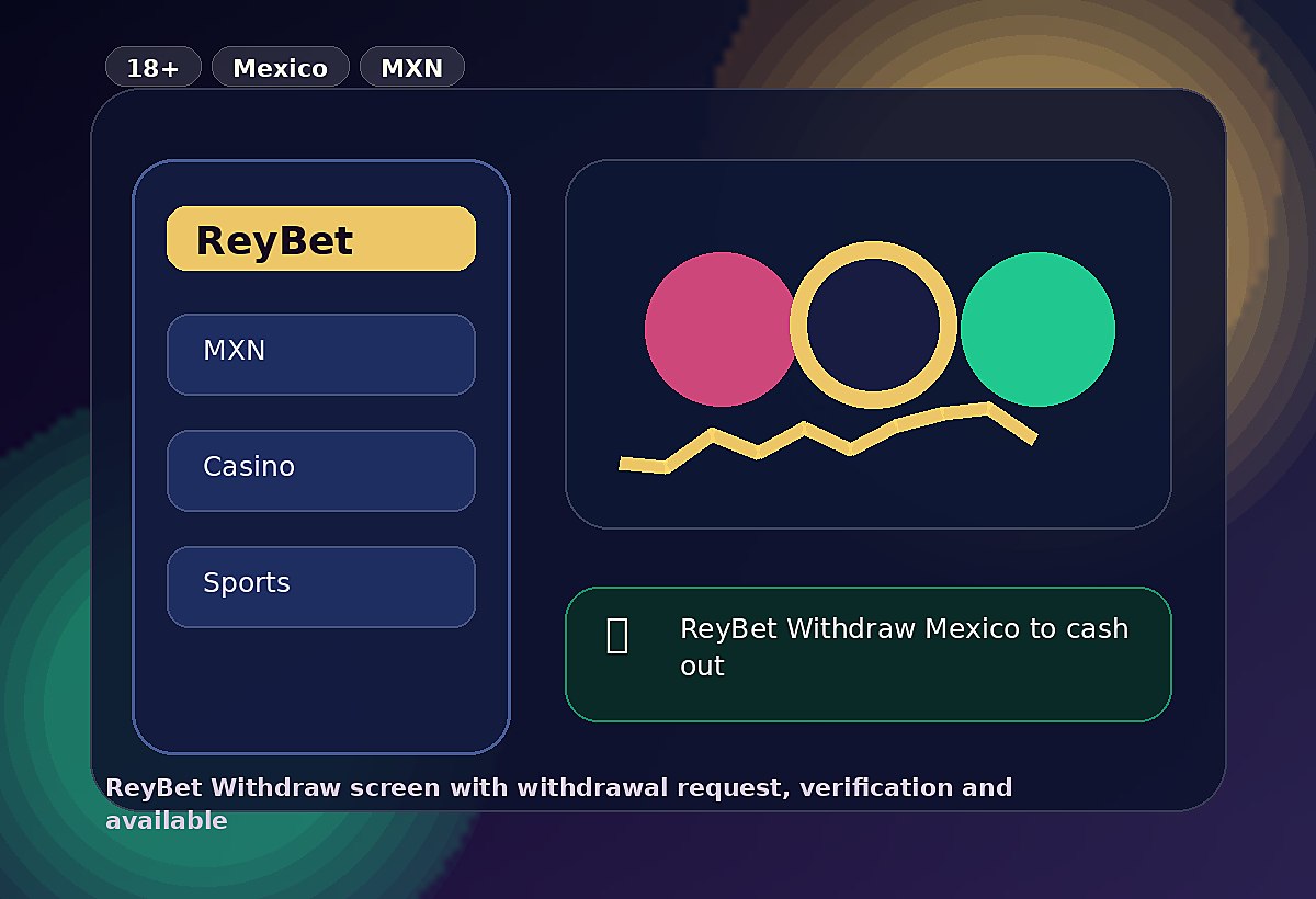 ReyBet Withdraw Mexico for balance cash out and verification.